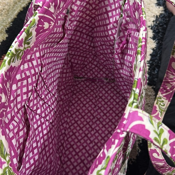 Vera Bradley Julep Tulip Diaper Multi Purpose Tote Briefcase Laptop Diaper Bag - Picture 9 of 12